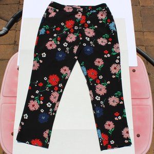 Floral Dress Pants/ Trouser Size 10 Cynthia Rowley